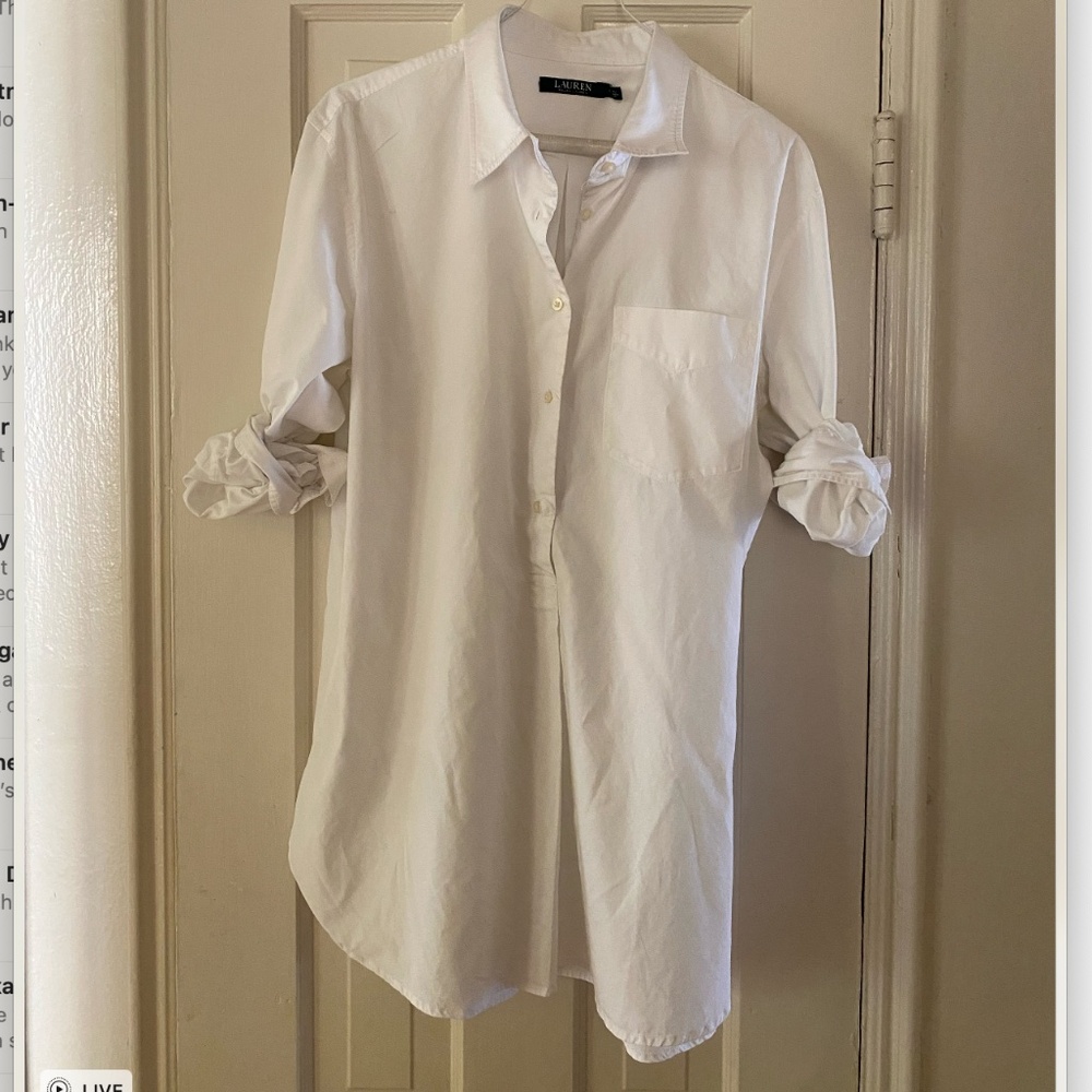 Ralph Lauren White Button Down